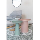 White Label Kovinska okrogla stranska mizica ø 34,5 cm Ringar – | Shoptok.si