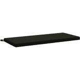  Jastučić za klupu SOEST 100% poliester Crna 110 x 50 x 5 cm Slike