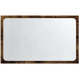  LED kupaonsko ogledalo boja dimljenog hrasta 60x8 5x38cm drveno | shoptok.hr