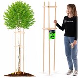 KADAX opora za rastline, drevesa, grmičevje, impregnirana opora, trikotna, močna, 130 cm, (5000362412) | Shoptok.si