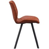 MID.YOU Set Stolov Barona, Barva Konjaka, 4 Kos | Shoptok.si