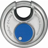 Abus Okrugla bravica s ključem (Vanjski promjer: 60 mm, Debljina držača valjka: 8 mm, Plemeniti čelik) Cijene