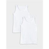 LC Waikiki Crew Neck Basic Girls' Undershirt 2-Pack | shoptok.hr