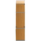  Držač za cjepanice izgledom drva 120x45x210 cm pocinčani čelik | Eponuda.ba