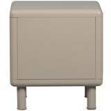 WOOOD Bež kovinska nočna omarica Rune – | Shoptok.si