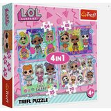 TREF LINE Puzzle 4 u 1- LOL | Eponuda.com