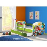 ACMA dečiji krevet ii 180x80 f + dušek 6 cm GREEN45 | ePonuda.com