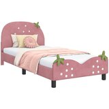  za djecu s uzglavljem Ružičasta 80 x 200 cm Baršun | shoptok.hr