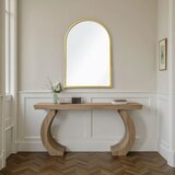 Hanah home Ogledalo Opal, 30x45 cm, Zlatne boje | ePonuda.com