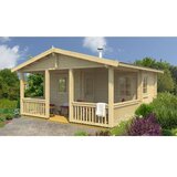Male kuće Sauna kućica OTTO 500 × 483 cm sa šindrom Cijene