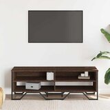 TV ormarić smeđa boja hrasta 122 x 34 x 41 cm konstruirano drvo | Eponuda.com