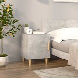  Noćni ormarić siva boja betona od konstruiranog drva | shoptok.hr