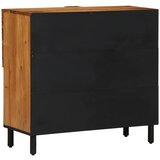  Kreveta s policom Smeđa 80 x 33 x 75 cm Čvrsto drvo manga | shoptok.hr
