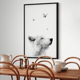  Slika - Gentle Dream (1 Part) Vertical 60x90 U crnom drvenom okviru | shoptok.hr
