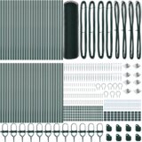 vidaXL Hexagon Fence Zelena 0.6x100 m Čelik | shoptok.hr