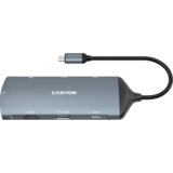 Canyon hub DS-15 8in1 4k USB-C Dark Grey | Eponuda.ba