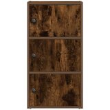  Regal za knjige boja hrasta 40x24x77 cm od konstruiranog drva | Eponuda.com