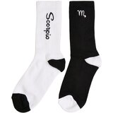 MT Accessoires Zodiac 2-Pack Black/White Scorpion Socks | shoptok.hr