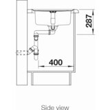 Blanco sudoper CLASSIC Pro 45 S-IF InFino INOX 18/10, s dalj. upr. | shoptok.hr