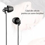 Yesido Stereo slušalice (YH29) - Jack 3,5 mm s mikrofonom, 1,2 m - crne | shoptok.hr