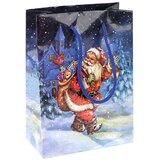  Božićni ukras-poklon vrećica 11,5x6x16 cm | shoptok.hr