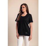 Fenzy Majica Z Okroglim Ovratnikom, Črna | Shoptok.si