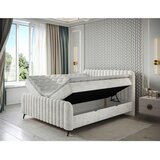MID.YOU POSTELJA Z VZMETNICO 140 cm x 200 cm , les, tekstil, leseni material bež | Shoptok.si