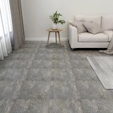 vidaXL Samolepilne talne plošče 55 kosov PVC 5,11 m² sive Cene