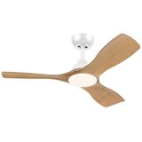  Philips-LED prigušiva stropni ventilator OLAS LED/24W/230V prečnik 106 cm bela/braon + daljinski upravljač Cene
