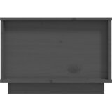  Stolić za kavu sivi 60 x 50 x 35 cm od masivne borovine | shoptok.hr