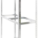  Stalci za gume s 3 razine 4 kom srebrni 110x40x200 cm čelični | shoptok.hr
