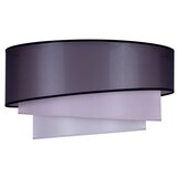  duolla - plafonsko svetlo trio 1xE27/15W/230V prečnik 45 cm crna/ružičasta/srebrna | Eponuda.com