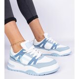 Gemre Luciana denim sneakers with thick laces | Shoptok.si
