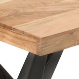  Blagovaonski stol 120 x 60 x 76 cm od masivnog bagremovog drva | Eponuda.ba