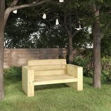 vidaXL Vrtna klop 139 cm impregnirana borovina Cene