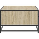  Stolić za kavu boja hrasta sonome 90x57x35 cm od drva i metala | shoptok.hr