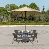 Suncobran sa podesivom visinom 270cm-kapucino ( 24-SA0116K )