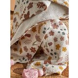 Bloomingville Mini Belo-rožnata otroška odeja 130x160 cm Kristine – | Shoptok.si