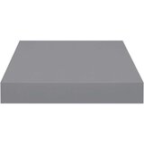  Plutajuće zidne police 4 kom sive 23 x 23 5 x 3 8 cm MDF | shoptok.hr