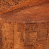  Stol za kavu Ø 52x30 cm Puno grubo drvo mango | Eponuda.com