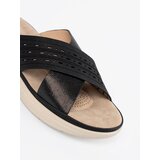 Shelvt Black platform flip-flops | shoptok.hr