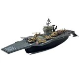 Lean_Toys Vojaška letalonosilka z vozili 86 cm | Shoptok.si