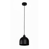  Duolla - Visilica na sajli IRONLINE 1xE27/15W/230V, prečnik 17 cm, crna | Eponuda.com