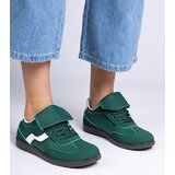 Gemre Green low lace-up sneakers Edelmira Cene