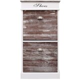 Ormarić za cipele smeđi 50 x 28 x 98 cm od drva paulovnije | shoptok.hr