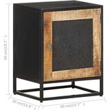vidaXL Noćni ormarić 40 x 30 x 50 cm od grubog drva manga | shoptok.hr