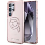  Maska Karl Lagerfeld Rhinestones K. Head Logo za Samsung S25 Ultra/ S938B pink | ePonuda.com