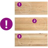  Prozorske klupice 2 kom 100x40x2 cm netretirane masivne hrast | shoptok.hr