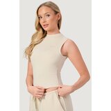 GymBeam Women‘s NEO Turtleneck Top Almond S | Eponuda.com