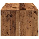 vidaXL Klubska mizica starinski les 102x50x35 cm inženirski les | Shoptok.si